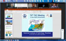 74th TAC Meeting of NIH on 15th Dec., 2020 at NIH in VC mode
