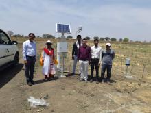 COSMOS equipment installation in IIPR, Bhopal