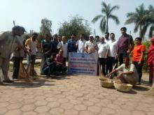 Cleaning Program at Jawahar Bal Udyan Lake Swachhta Pakhwada during March 17, 2018