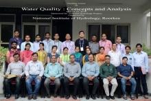प्रशिक्षण पाठ्यक्रम "जल गुणवत्ता: अवधारणा और विश्लेषण", 19-23 मार्च 2018, एनआईएच, रुड़की