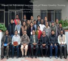 Training Programme on “Hands-on Advanced Instruments of Water Quality Testing”,  11-15 Jan. 2016, NIH, Roorkee